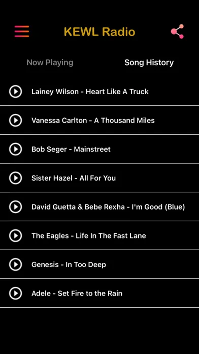 KEWL.fm Screenshots