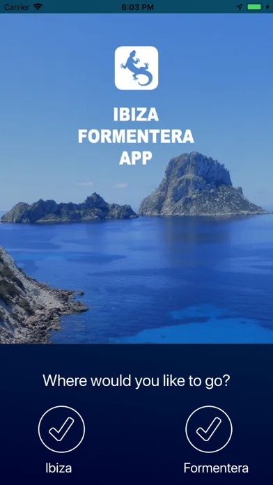 Tangkapan skrin IBIZA FORMENTERA APP
