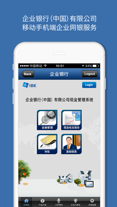 Скриншоты IBK China CMS