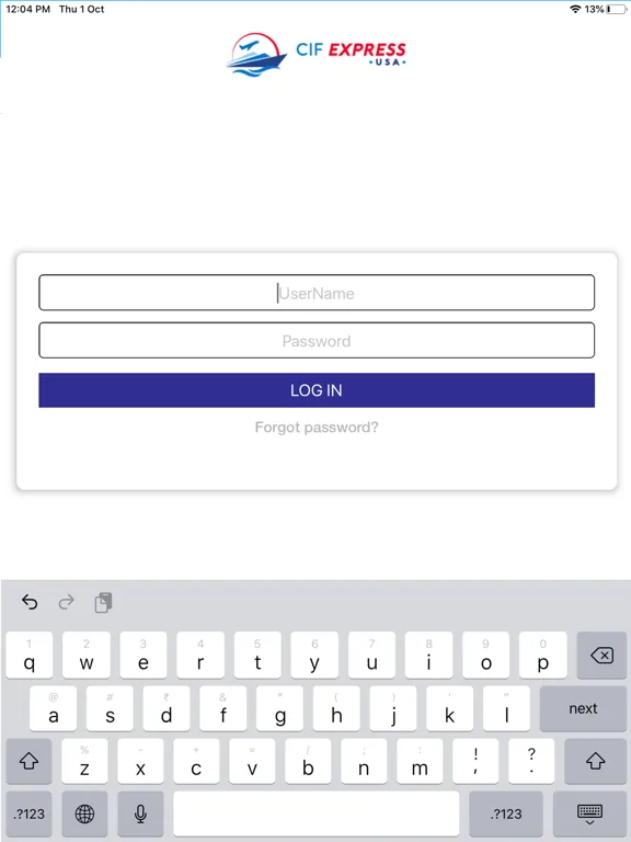 CIF iPad 应用截图