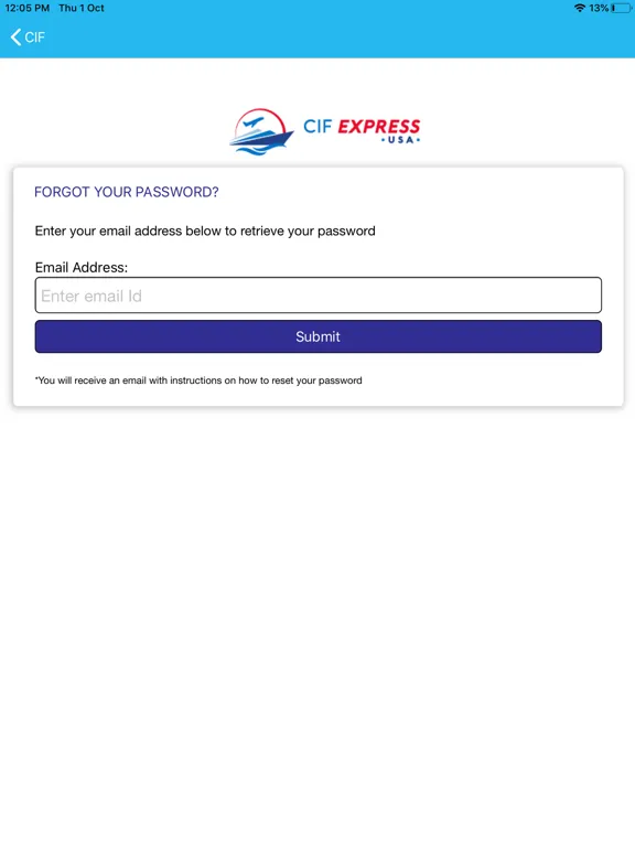 CIF iPad 应用截图