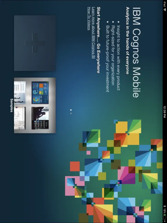 IBM Cognos Analytics Reports iPad  Screenshots