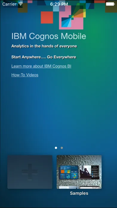 IBM Cognos Analytics Reports Screenshots