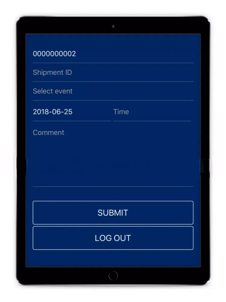 Screenshot di DSV Air & Sea Milestone Entry iPad 