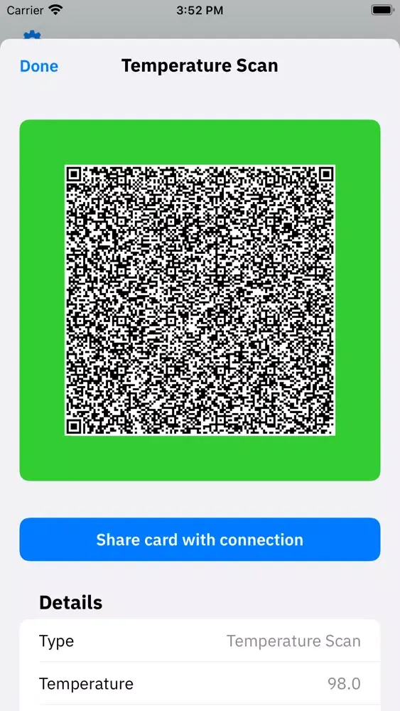 تصاویر IBM Digital Health Pass Wallet