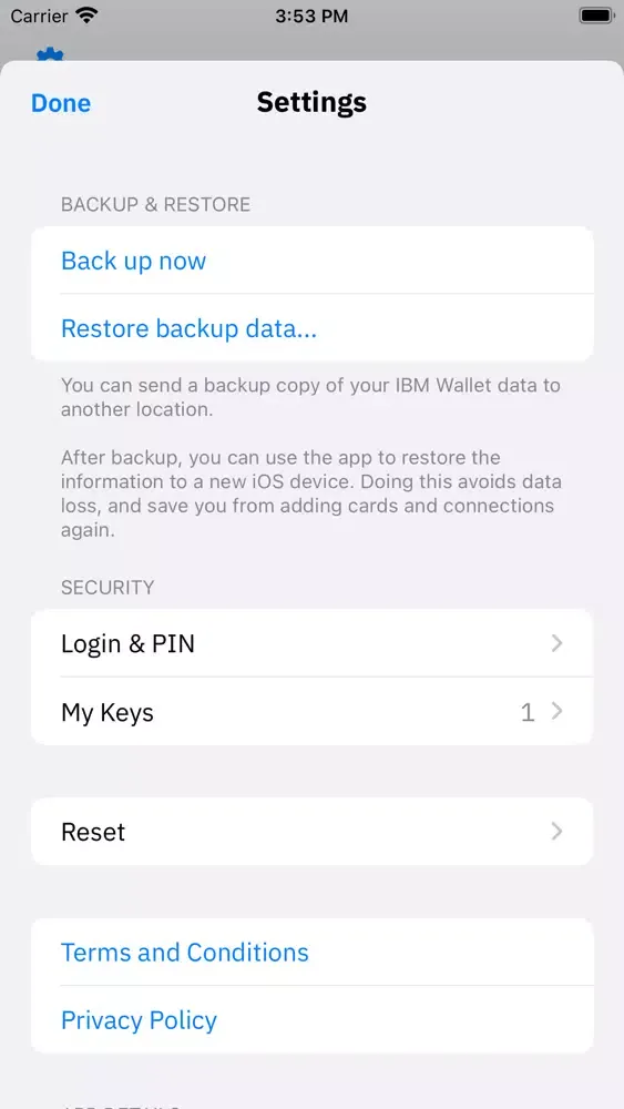 تصاویر IBM Digital Health Pass Wallet