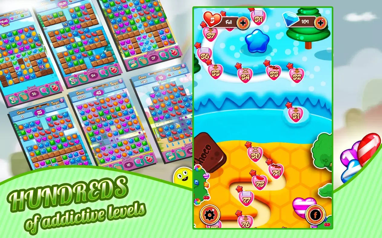 Zrzuty ekranu Jelly Jam Saga