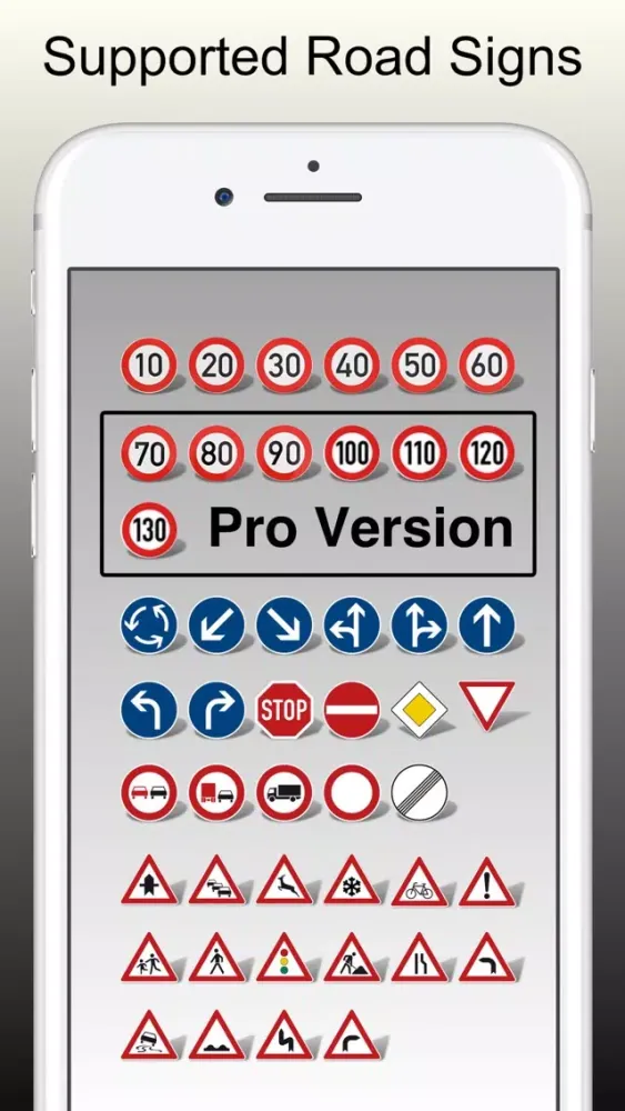 Скриншоты Speedo Pro - Speed limit cam