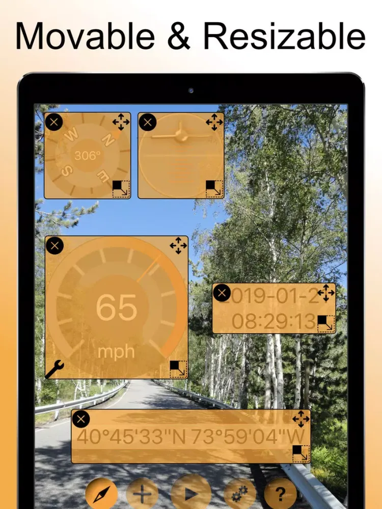 Timestamp Camcorder Pro: Maps iPad  스크린샷