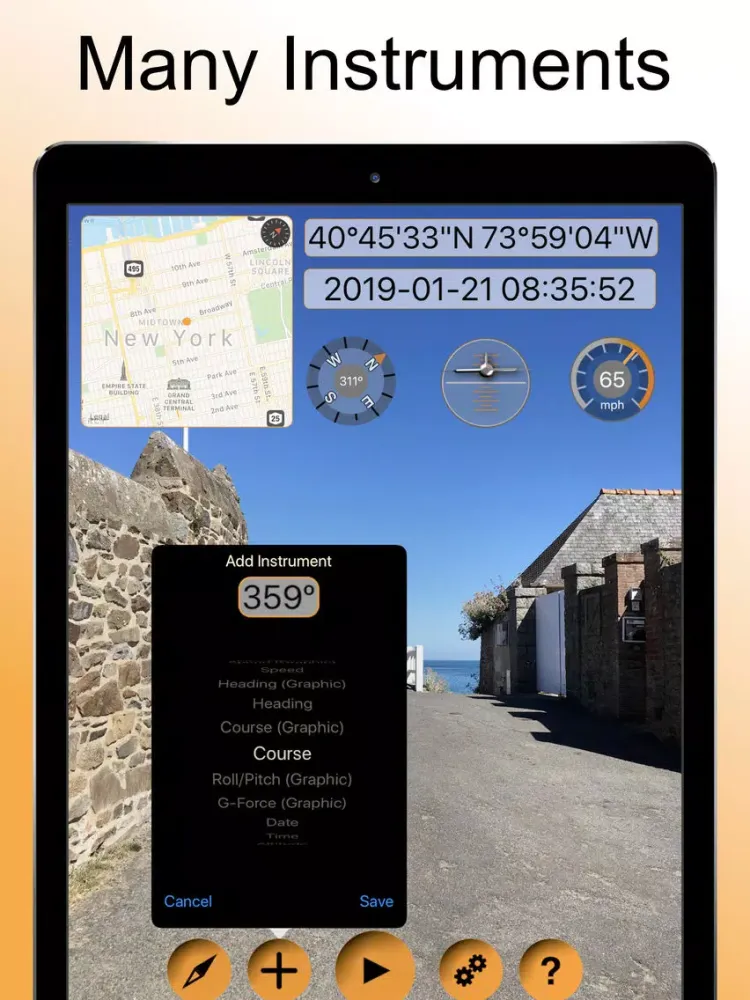 Timestamp Camcorder Pro: Maps iPad  스크린샷