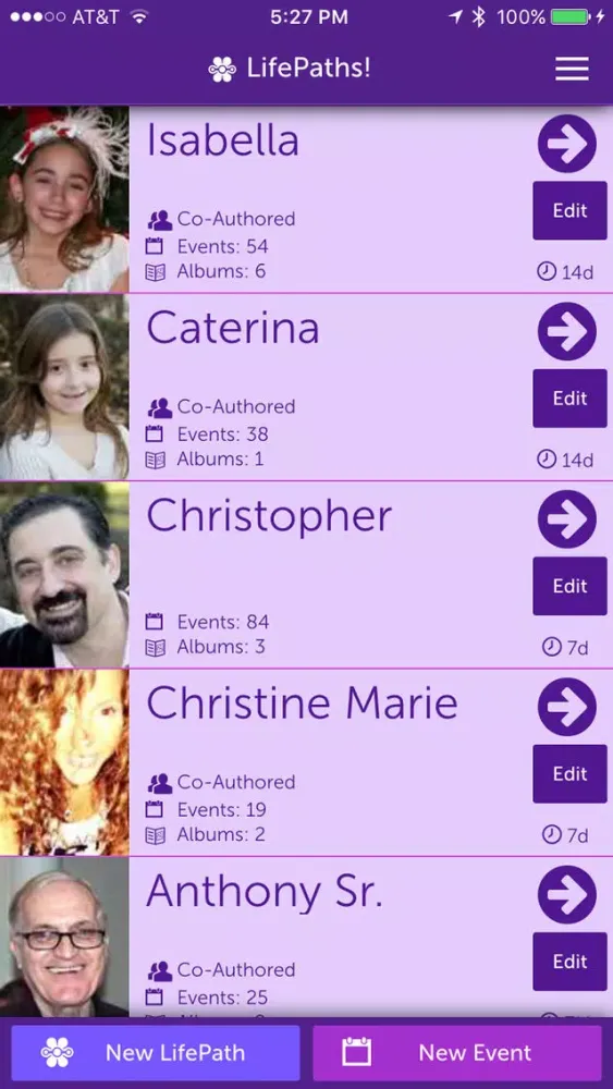 LifePath iBoard Screenshots