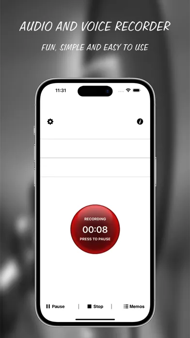 Voice Recorder-Voice Memos App应用截图