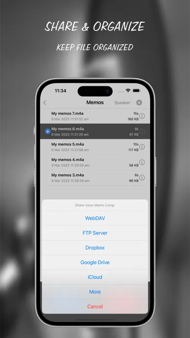 Voice Recorder-Voice Memos App应用截图