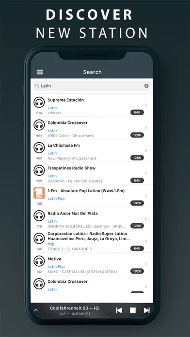 Radio Tuner - Live FM Stations应用截图