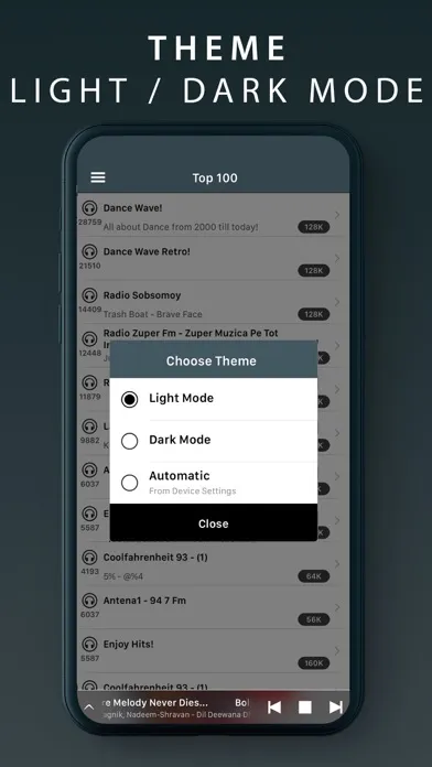 Radio Tuner - Live FM Stations应用截图