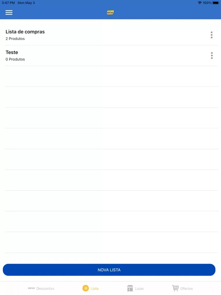 Zrzuty ekranu Clube Dia a Dia iPad 