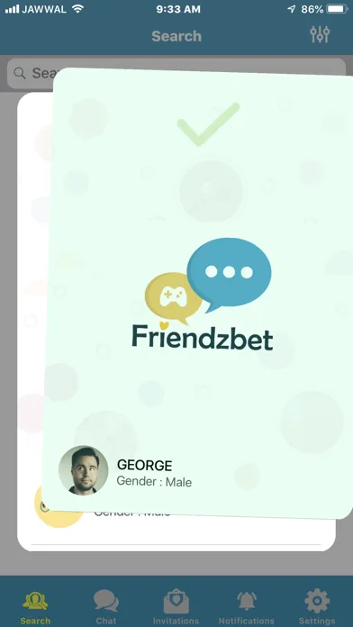 Captures d'écran de Friendzbet
