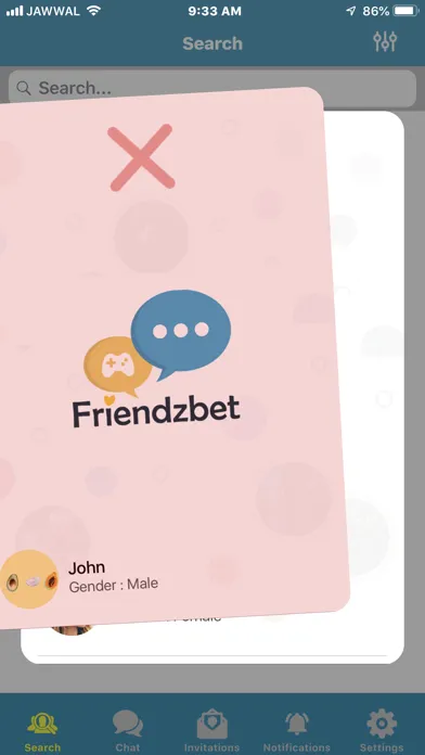 Captures d'écran de Friendzbet