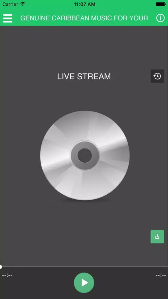 Ảnh chụp màn hình của Island Beatz Radio