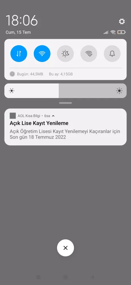 AÖL - Açık Lise Soru應用截圖