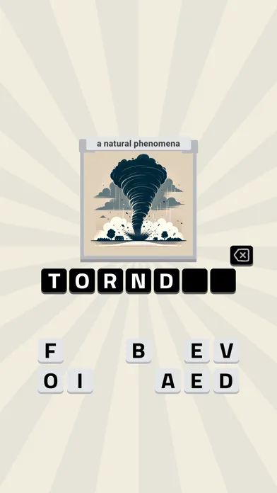 Capturas de tela do Picture Clue Quest