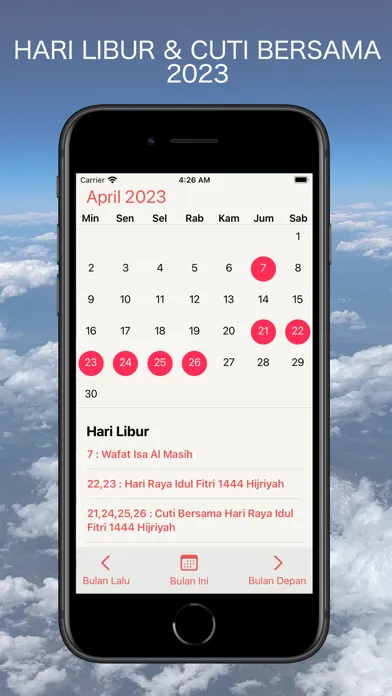 Captures d'écran de Kalender Indonesia 2025