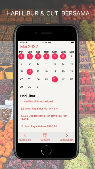 Captures d'écran de Kalender Indonesia 2025