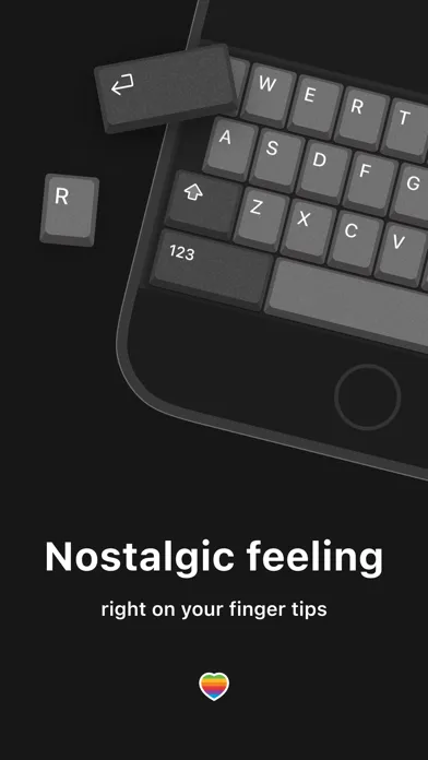 Tangkapan layar RetroKeys