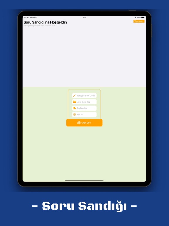 Capturas de tela do Soru Sandığı & KPSS | YKS iPad 