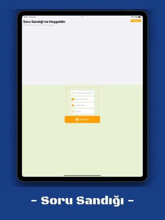 Soru Sandığı & KPSS | YKS iPad  スクリーンショット