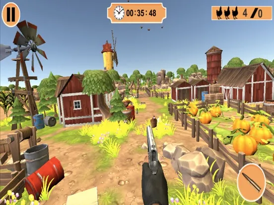 Capturas de pantalla de Angry Farm Chicks Shooting iPad 