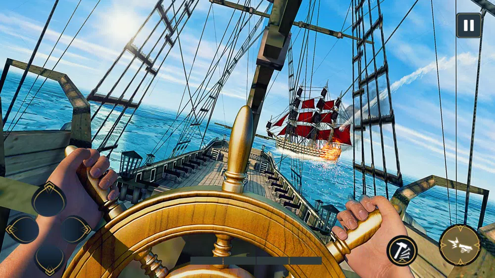 Tangkapan skrin Pirates Ship Battle Simulator