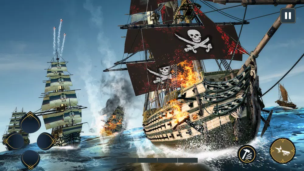 Tangkapan skrin Pirates Ship Battle Simulator
