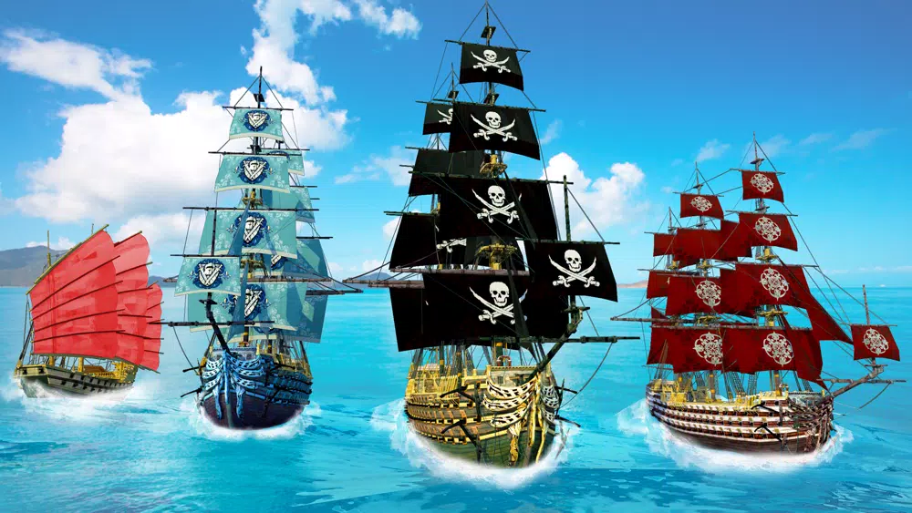 Tangkapan skrin Pirates Ship Battle Simulator