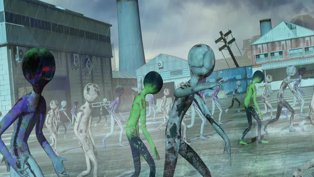 Captures d'écran de Stickman City Zombie Slayer