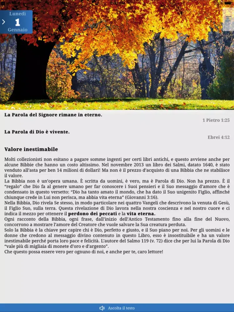 Il Buon Seme 2018 iPad  Screenshots