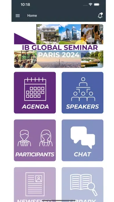 Tangkapan skrin IB Global Seminar Paris 2024