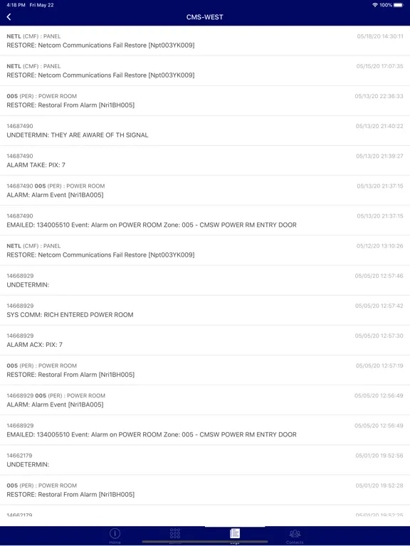 Скриншоты Siemens Account Navigator iPad 