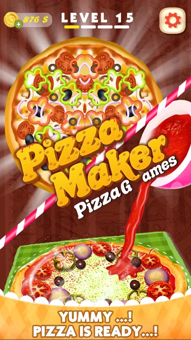 Pizza Maker-Kids Cooking Games سکرین شاٹس