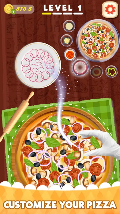 Pizza Maker-Kids Cooking Games سکرین شاٹس