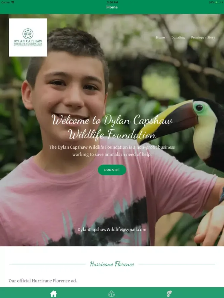 Zrzuty ekranu Capshaw WildLife iPad 