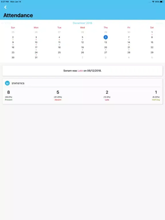 SchoolStuff iPad  スクリーンショット