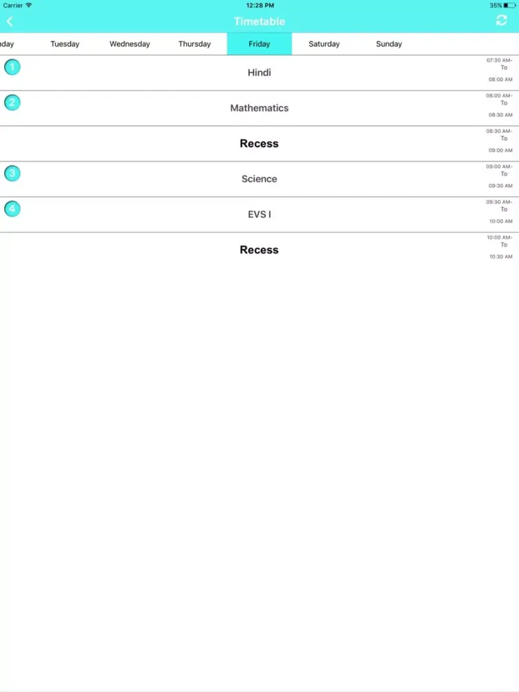 St. Francis Primary School iPad  স্ক্রিনশট