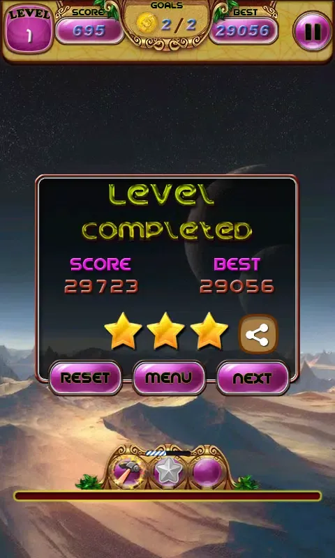 Ảnh chụp màn hình của Jewel Quest2