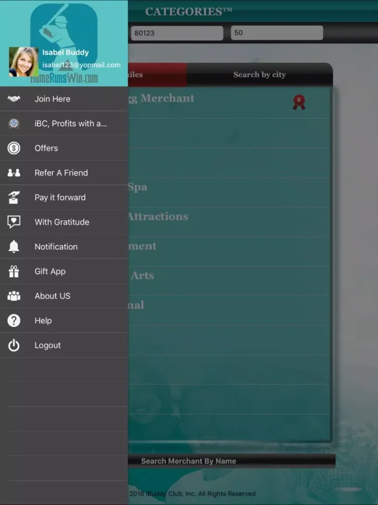 Capturas de pantalla de HomeRunsWin iPad 