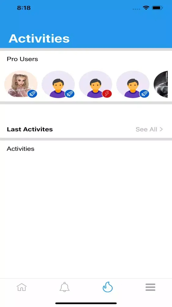 iBuddy Timeline Screenshots