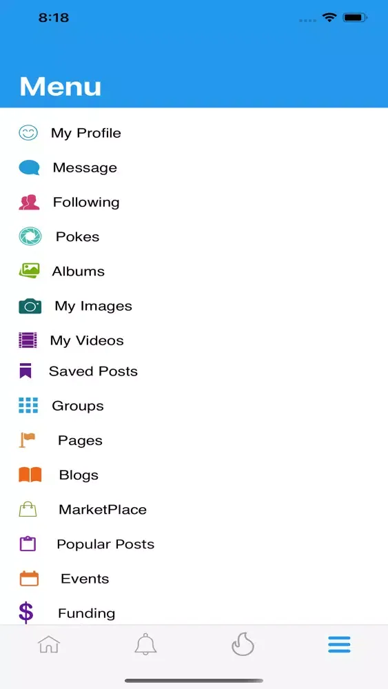 iBuddy Timeline Screenshots