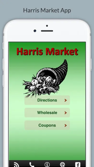 Capturas de tela do Harris Market