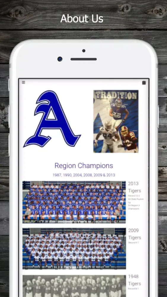 Auburn High Tiger Football Screenshots