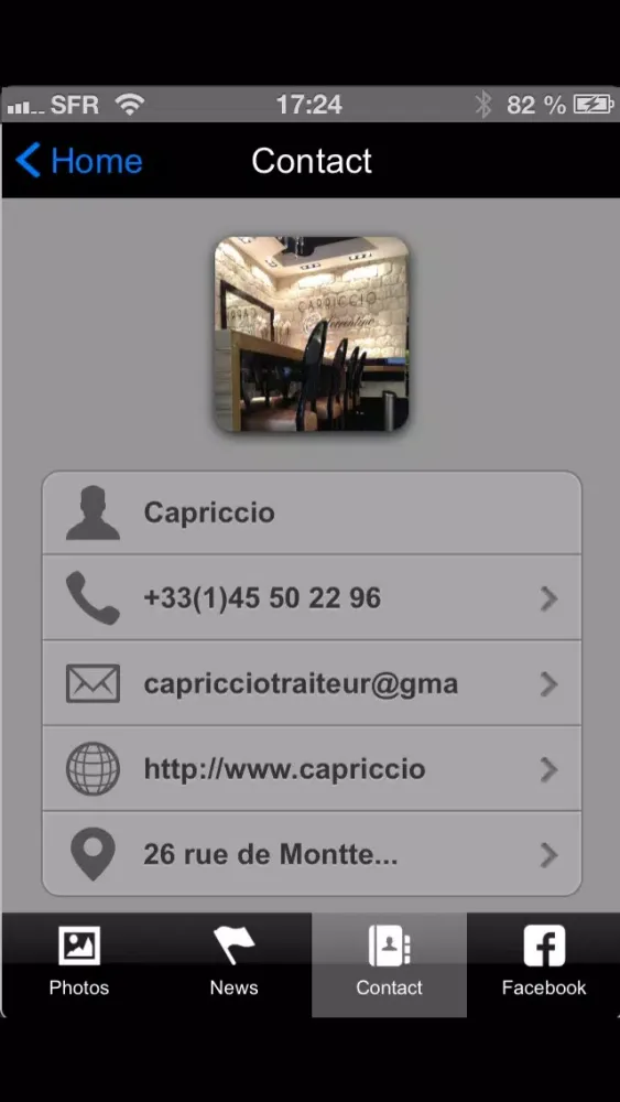 Capriccio traiteur Screenshots